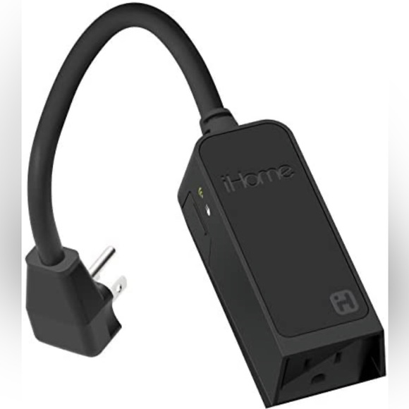 iHome iSP100 Wifi Outdoor Smart Plug, Water Resistant Featuring Voice Control - Picture 1 of 4